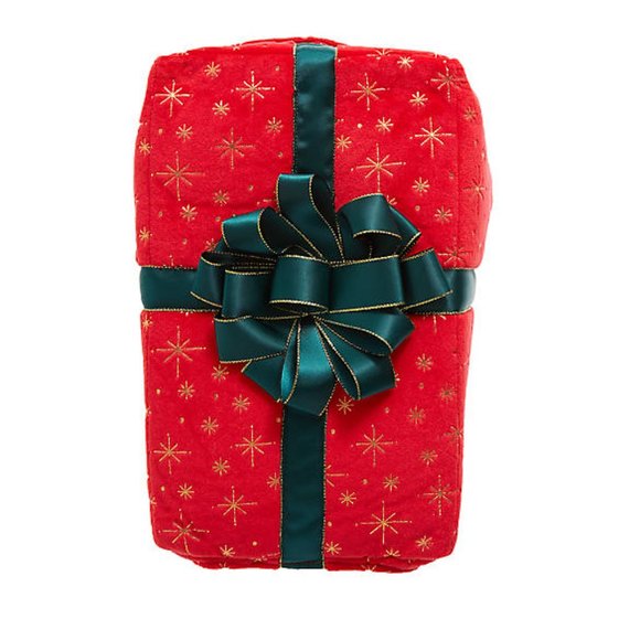 Merry & Bright Christmas Present Costume for Dogs, Size M, 100% Polyester - Picture 2 of 4